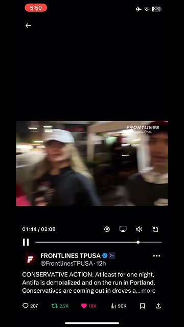 Frontline TP USA : Portland outside ICE