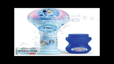 BLUEY Dance Mode Bubble Machine and Toy Microphone Bluey Toy Review