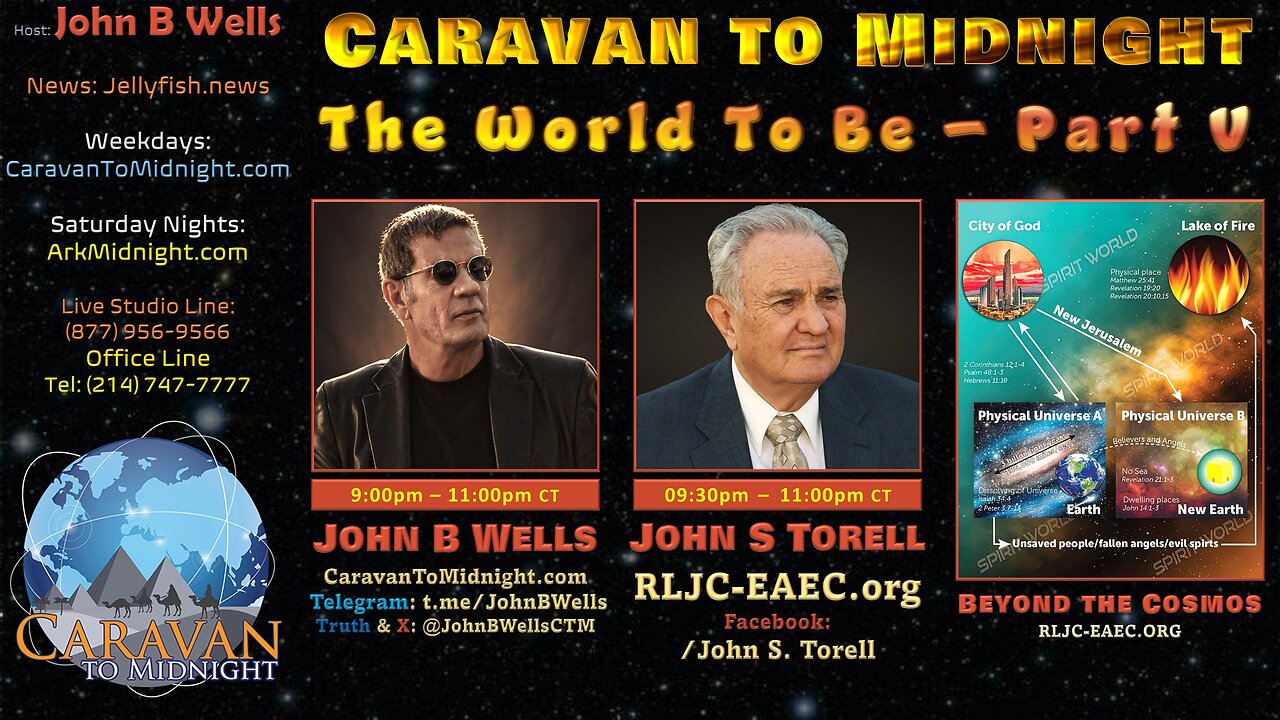 The World To Be – Part V - John B Wells LIVE