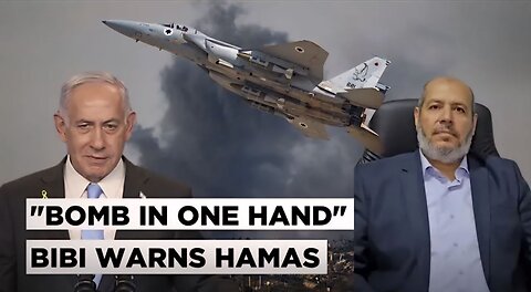 Bibi Boasts of Saving Israelis From "Nuclear Smoke", Dropping "153 tons of bombs" On Gaza