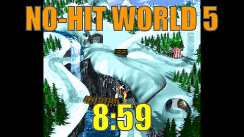 No-Hit Speedrun: Donkey Kong Country 3 - World 5 (8min 59s)