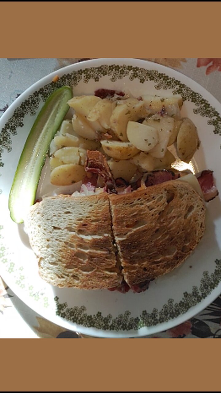 Octoberfest Birthday, making Reubens! 10/21/25