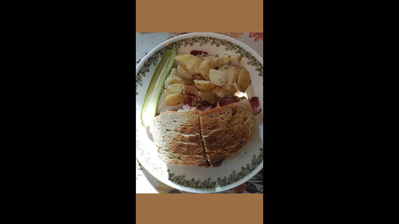 Octoberfest Birthday, making Reubens! 10/21/25