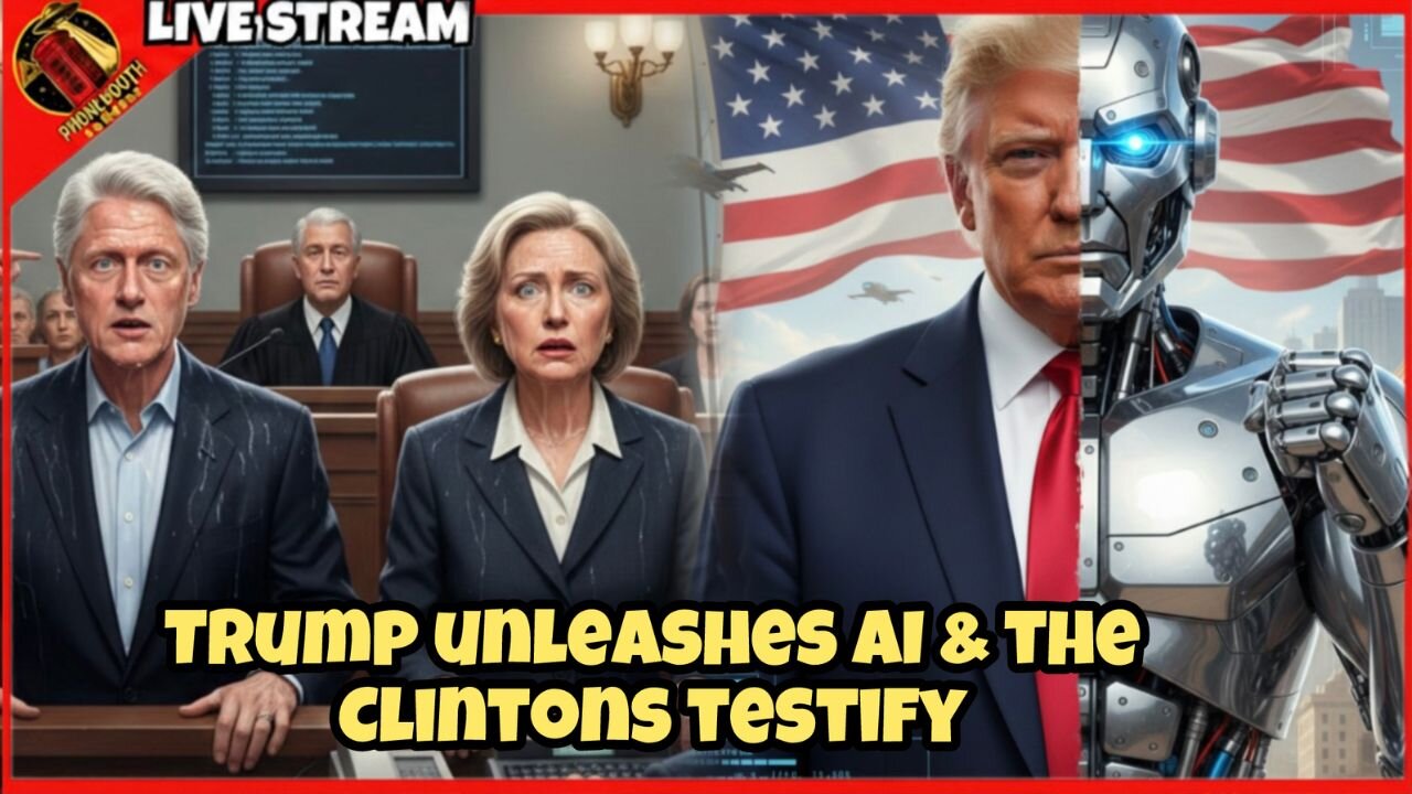Trump Unleashes AI & The Clintons Testify