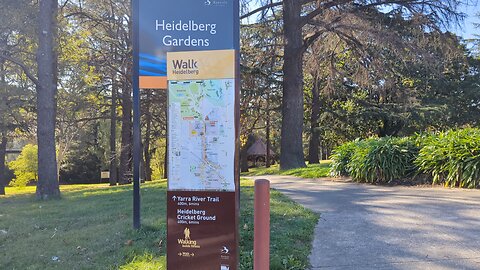 Heidelberg gardens on foot part 1