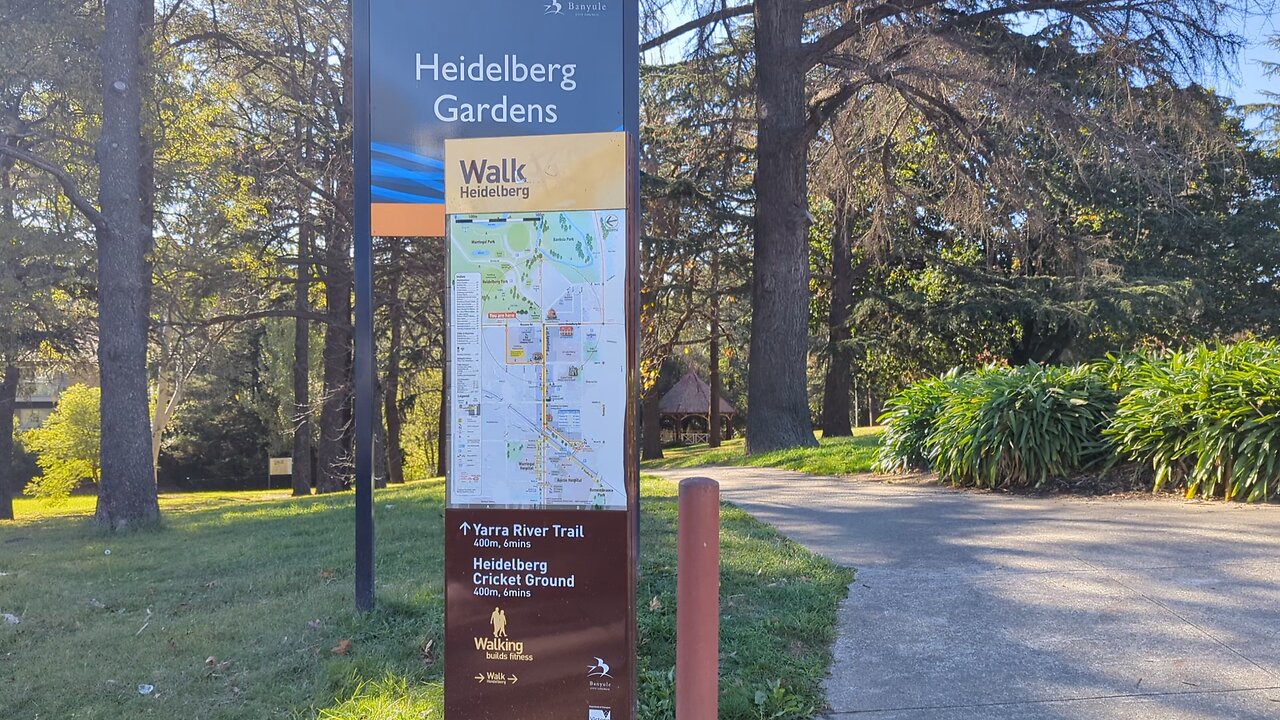 Heidelberg gardens on foot part 1