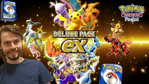 🔴LIVE - Opening the New Deluxe EX Pack! (pokemon pocket tcg)