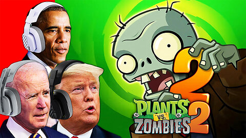 Presidents Play Plants VS Zombies 2