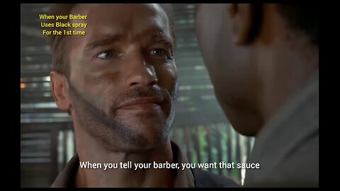 Black spray / beard enhancements