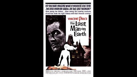 The Last Man on Earth (1964) Vincent Price – Post-Apocalyptic Horror Full Movie HD