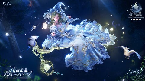 Infinity Nikki Version 1.10 Golden Season BannerGameplay Rainfall & Blossoms Petalos en la Brisa