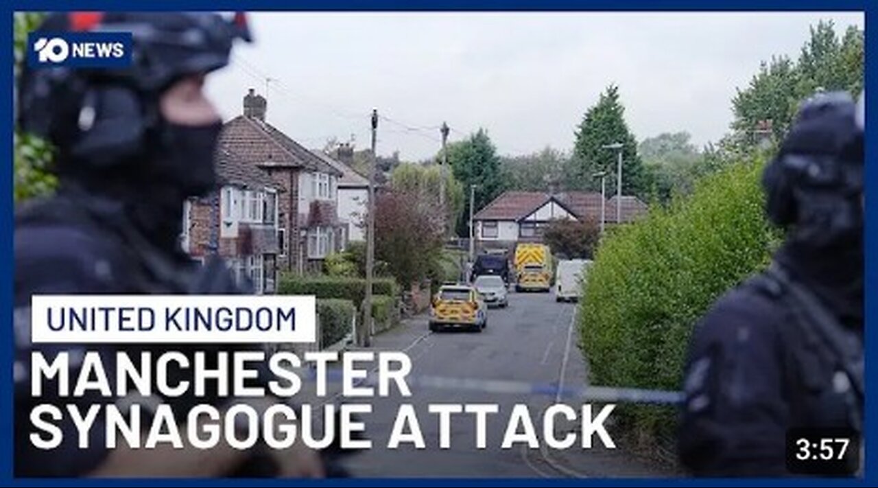 UK Police Declare Manchester Synagogue Attack Terrorism After Two Killed
