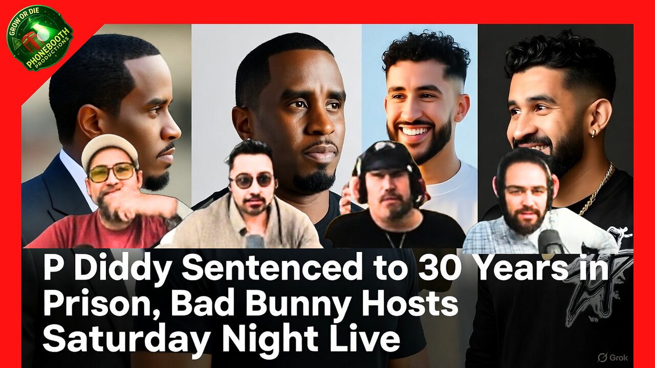 P Diddy Sentence, Bad Bunny Host SNL, Hamas Israel Meeting