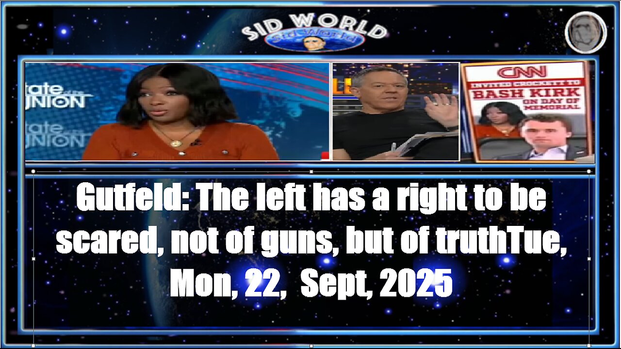 Gutfeld-The left has a right to be scared, not of guns, but of truth