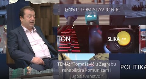 Tomislav Jonjić: "Tomašević u Zagrebu rehabilitira komunizam i jugoslavenstvo!"
