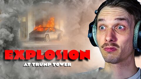 Attack on TRUMP….. again!? (Cyber truck EXPLODES right outside Trump Tower!)