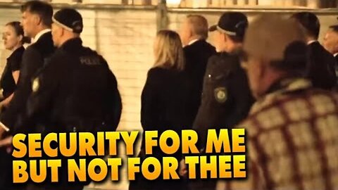 Australian PM escorted by HEAVILY-ARMED small army just days after announcing stricter gun laws