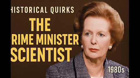 The Iron Lady had a lab coat before she had a cabinet seat.