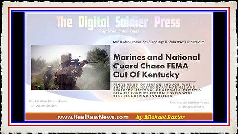 Marines National Guard Chase FEMA out of Kentucky.