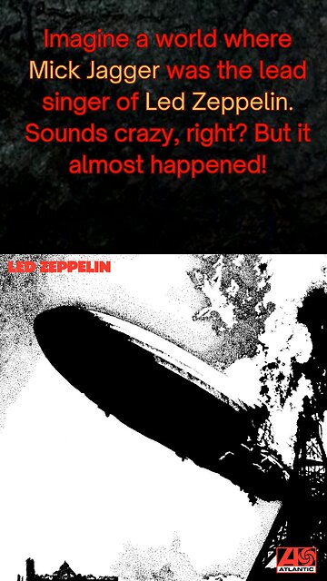 Led Stones? When Mick Jagger Almost Joined Led Zeppelin!