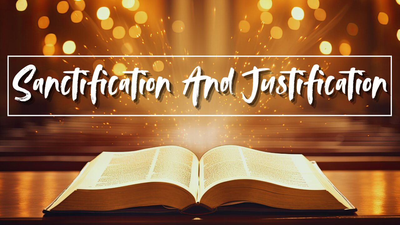 Sanctification and Justification | Part 3