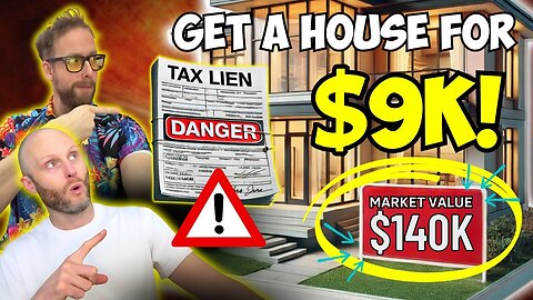 Tax Lien Dangers To Avoid | Get A 140k House For 9k?
