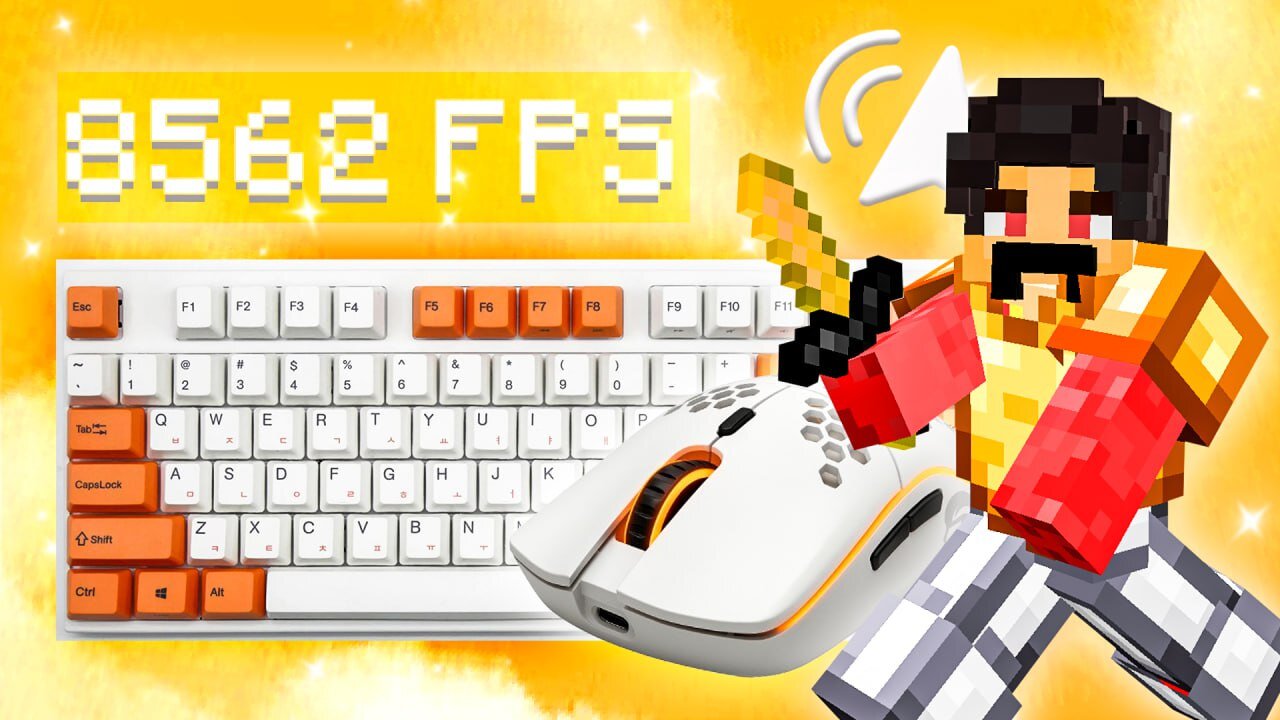 [30 Minutes] SMOOTH Bedwars ASMR Keyboard + Mouse Sounds | HYPIXEL BEDWARS