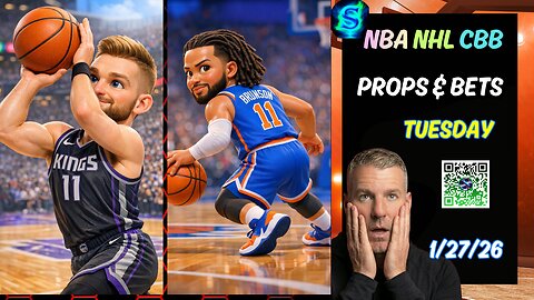🏀 12 Top Tuesday NBA Picks Today | CBB Picks Today | NHL PICKS Today | Prizepicks Today 1/27/26