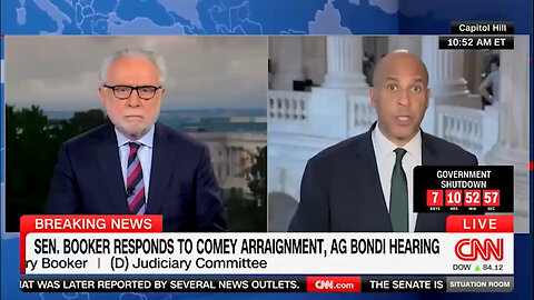 Dem Cory Booker Decries Trump, Comey's Indictment While In Grip Of Debilitating 'Partisan Amnesia'
