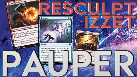 RESCULPTing Izzet Control! | MTG PAUPER Magic the Gathering