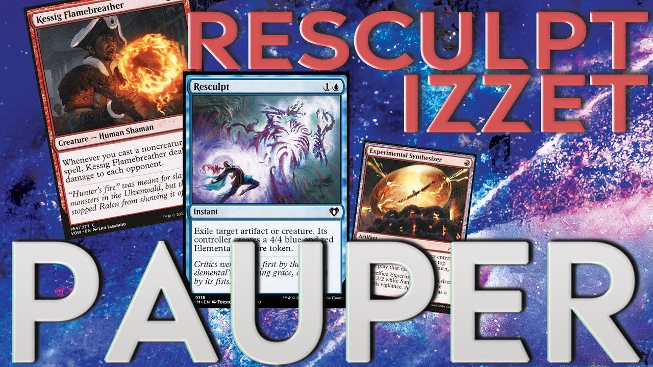 RESCULPTing Izzet Control! | MTG PAUPER Magic the Gathering