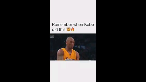 Remember when Kobe did this 🤯🔥