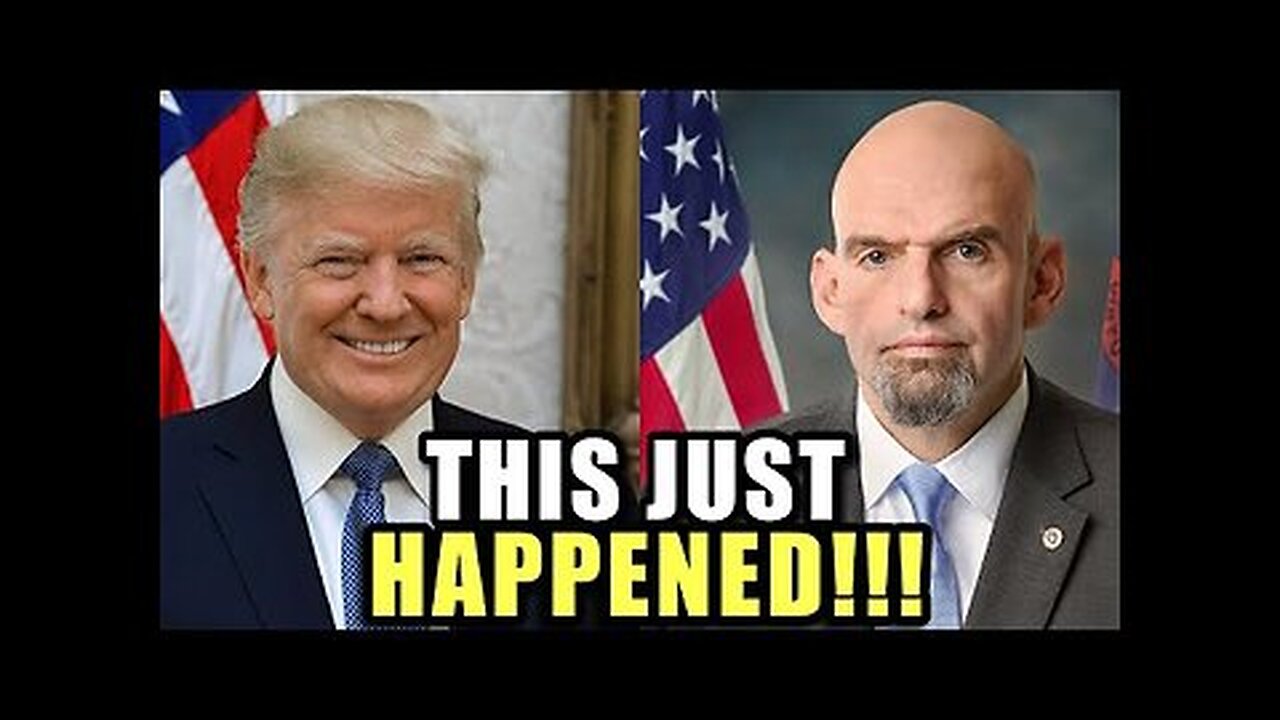 Senator John Fetterman Makes Blockbuster Announcement - Democrats Gets Rocked