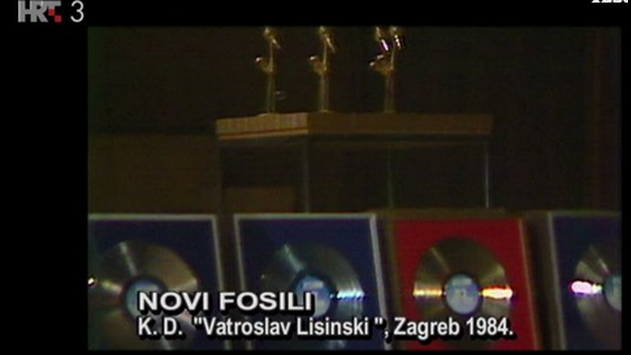 Novi fosili, Lisinski (1984) snimka koncerta