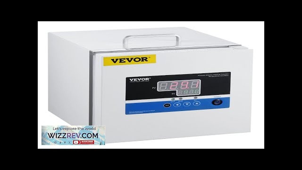 VEVOR Microbiological Lab Incubator 6L Precise Temp Control from 0°C to 65°C Review