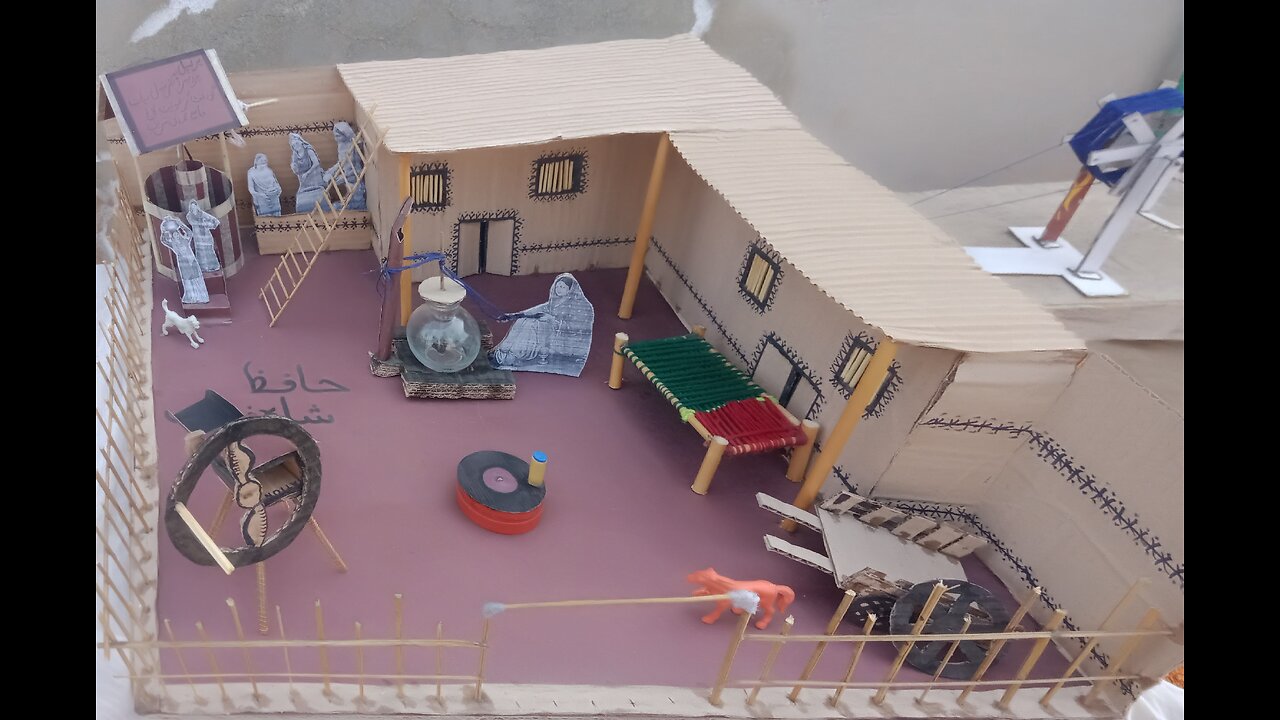 "How to Make a Punjabi Culture Model with Cardboard"