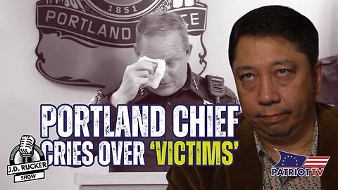 Woke Portland Police Chief Cries Over 'Victims' in Portland Who Were Shot by Federal Law Enforcement