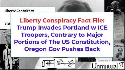 Liberty Fact File Oregon Gov Fights Trump's Unconstitutional ICE Invasion