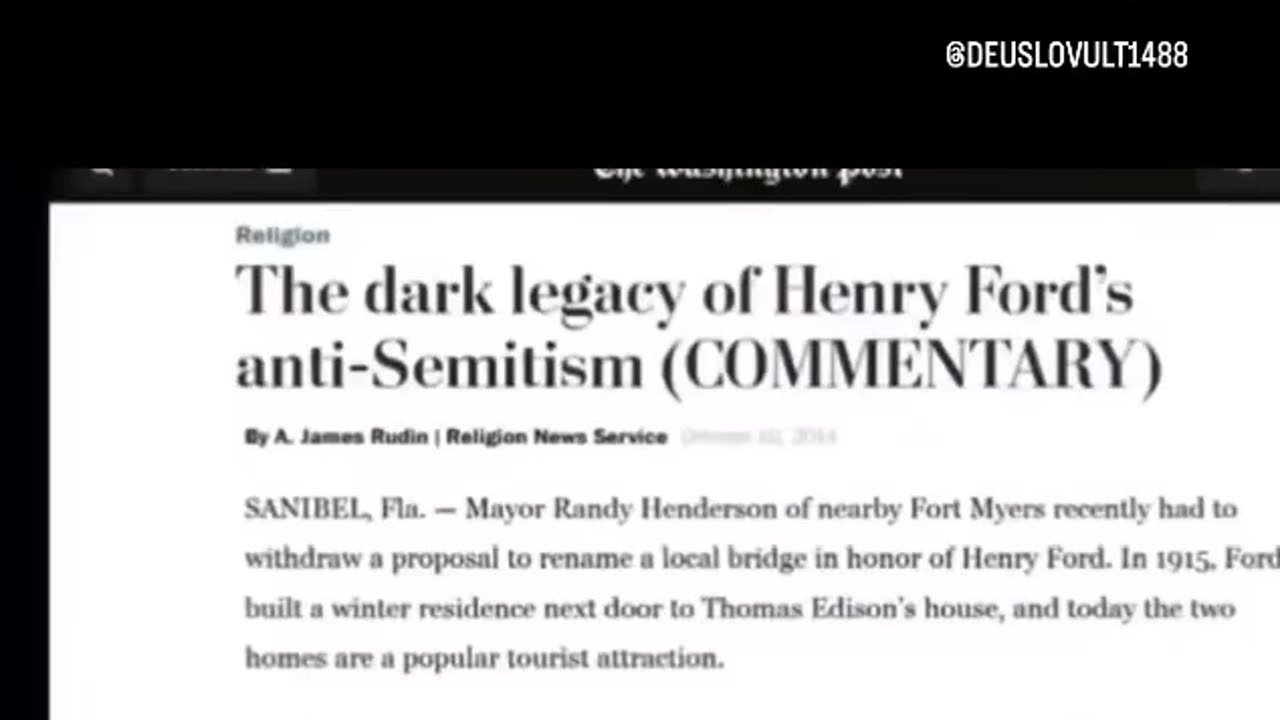 Henry Ford - The Jewish Problem