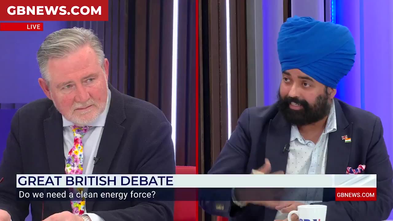 Aman Bhogal says net zero is 'net stupid' and claims Ed Miliband is trying to push a fairytale