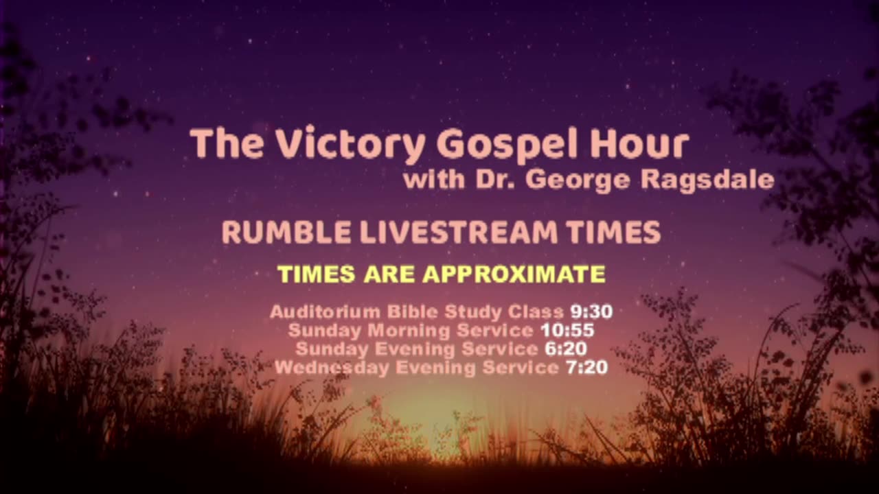 Join us! We're LIVE for Sunday School 11.02.25 "SOME THINGS GOD CANNOT DO, PT 2: #12-23"