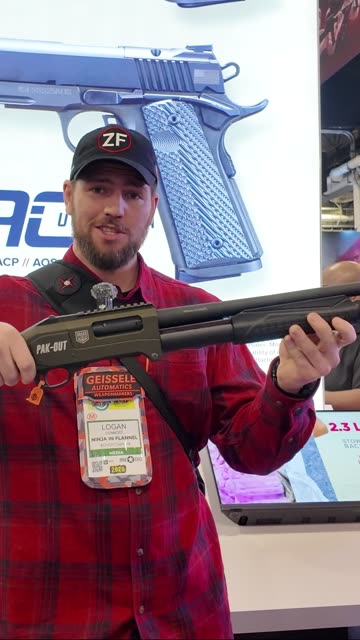 The Collapsible Shotgun Rock Island PAK-OUT At SHOT Show