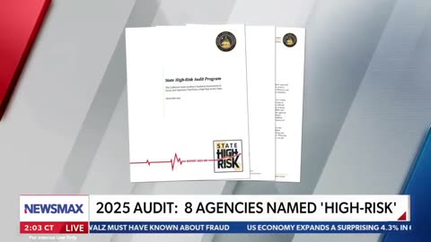 California state auditor just put 8 state agencies on a fraud list‼️