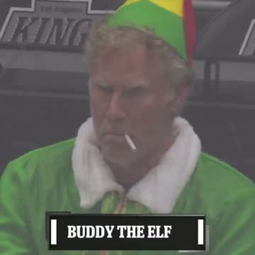 Will Ferrell Spotted at NHL Game in Famous Buddy The Elf Costume Looking Rough