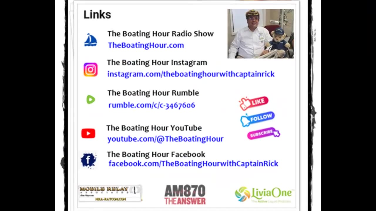 The Boating Hour Radio Show with Captain Rick 01-25-2025