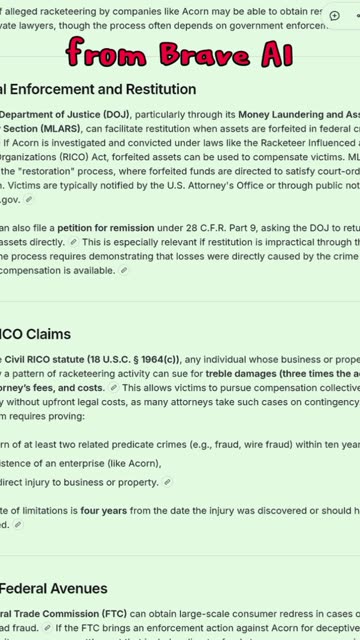 Racketeers' victims can obtain restitution—without having to hire lawyers