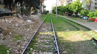 More train surfing in Alexandria Egypt