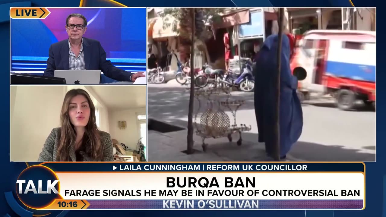 🚨"I hate the burka. I would be in favour of banning burkas and all face coverings.