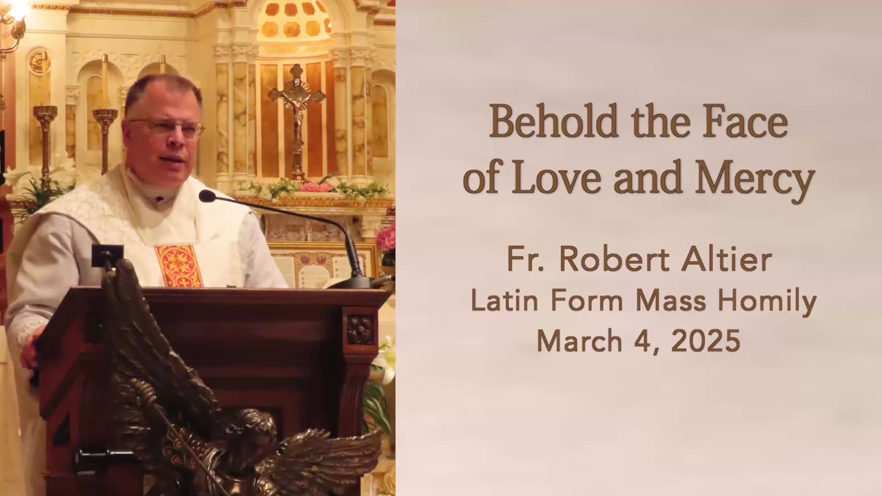 Behold the Face of Love and Mercy