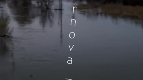 🌊Bezlyudovka, Belgorod region, the water level rose significantly today